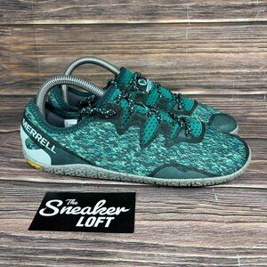 Merrell Vapor Glove 5 Women's‎ Blue Athletic Minimalist Vibram Shoes